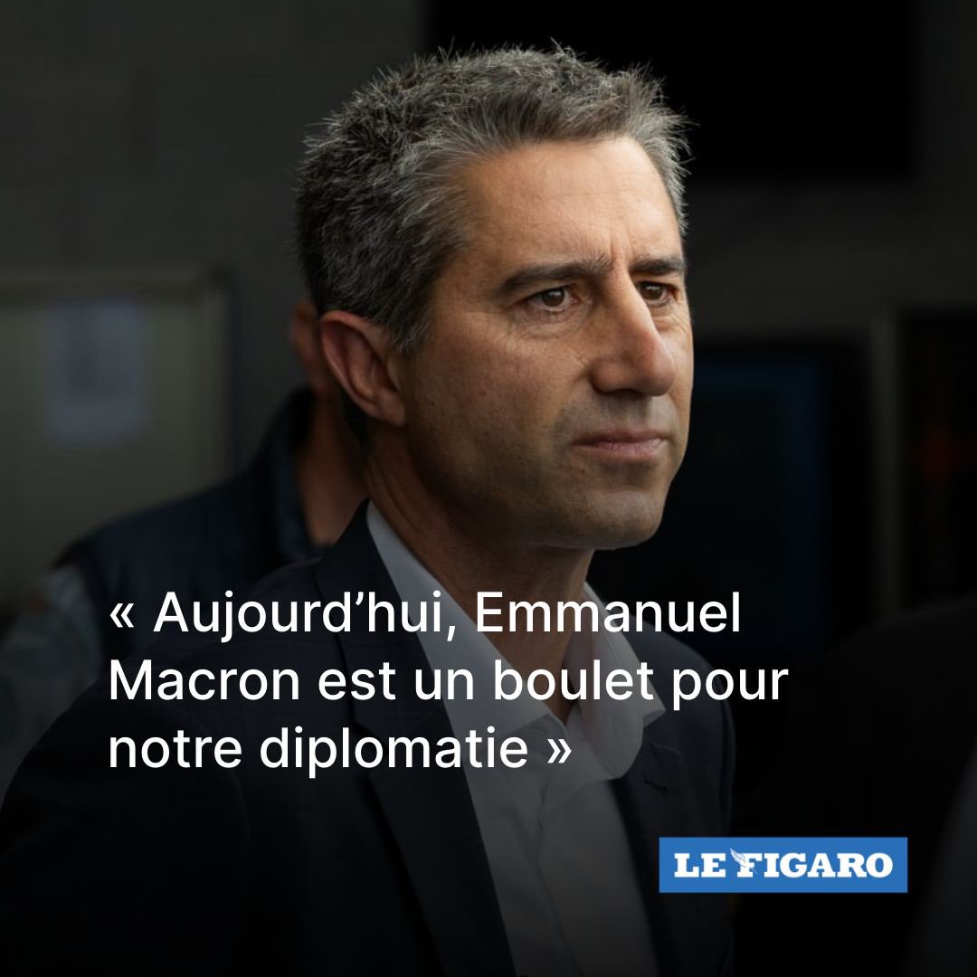 « La coalition d'Emmanuel Macron contre le Hamas, c'est de l'amateurisme, de l'improvisation, décidée dans une splendide solitude. Il devrait être un point d'appui pour notre diplomatie, il est aujourd'hui un boulet. Et derrière, le Quai d'Orsay ramasse les pots cassés.

Au début