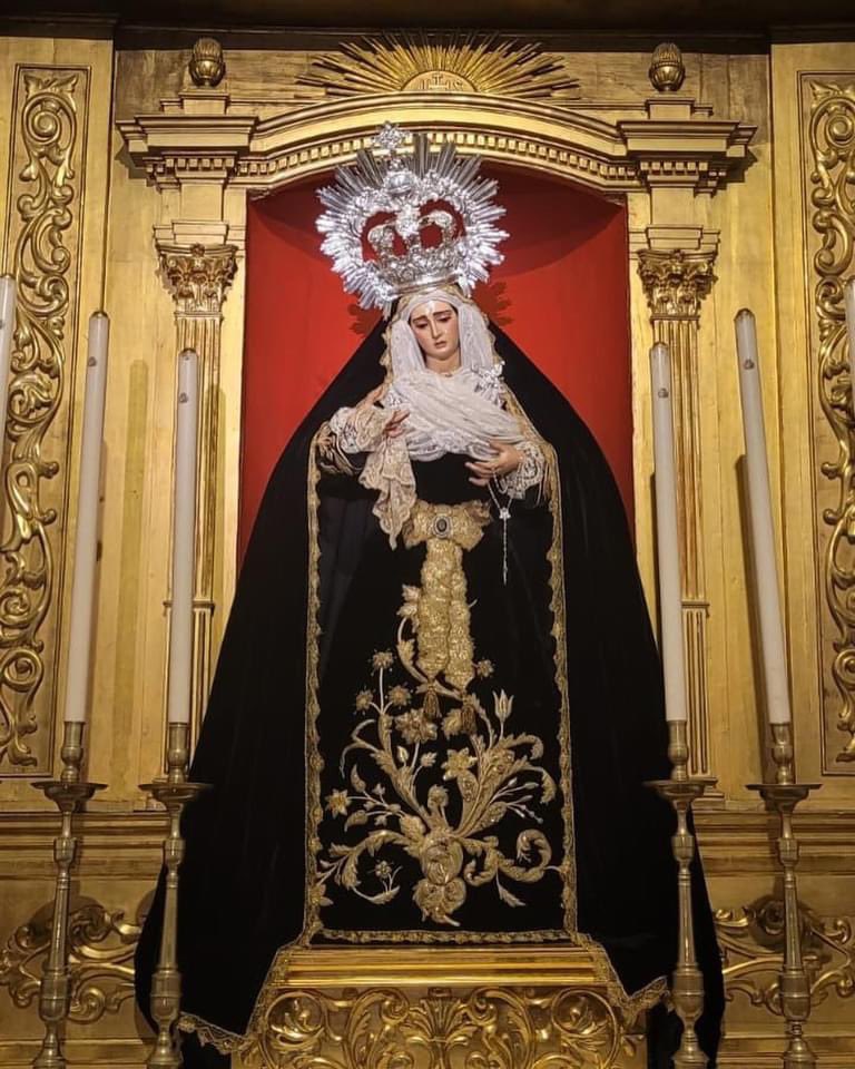 TubeCofrade's tweet photo. #radiotubecofrade
📍María Santísima del Buen Fin ataviada para este próximo mes de los difuntos @LanzadaSevilla
📸 Hermandad.
#Lanzada23
#TDSCofrade #Sevilla https://t.co/6Cz4XxZ12J