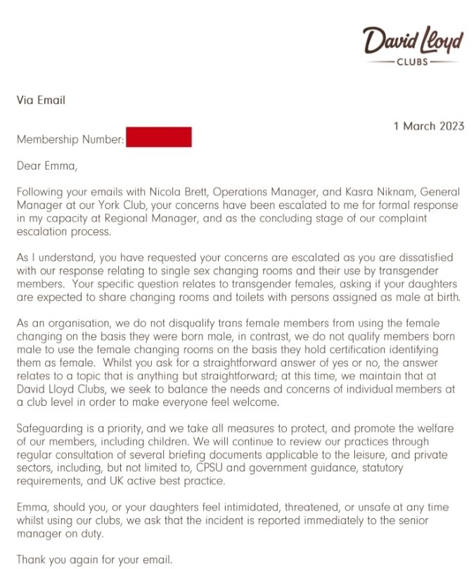 EmmaHardy196290's tweet image. @DavidLloydUK think its OK for 50 year old men identifying otherwise to share changing rooms with 11 and 13 year old girls.