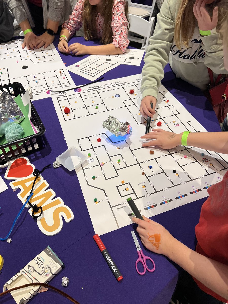 mrsemilybyers's tweet image. 550 girls had the opportunity to jump into learning more about technology along with real world applications. Thank you #AWSInCommunities for hosting #AWSGirlsTechDay- what an amazing day!! @CanaanMiddle #ElevateAlder