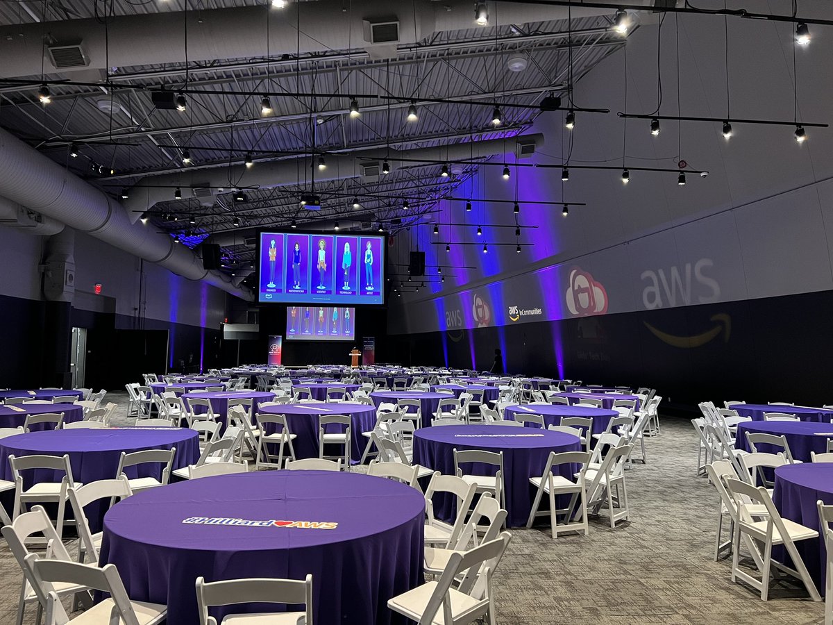 mrsemilybyers's tweet image. 550 girls had the opportunity to jump into learning more about technology along with real world applications. Thank you #AWSInCommunities for hosting #AWSGirlsTechDay- what an amazing day!! @CanaanMiddle #ElevateAlder