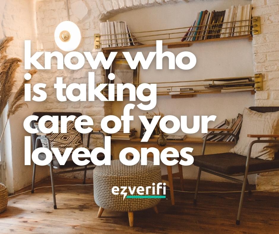 Protect your elderly loved ones with #eZverifi! Verify the credentials of their caregivers to ensure their safety. 🛡️💕 #SafetyAssurance #VerifiedProfiles