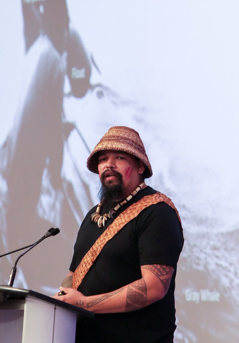 Chief John Rampanen, of @Ahousaht First Nation (BC) discusses “Healing Our Future” and a partnership focussed on health and wellness. #IMWsummit23 #MentalHealth #IndigenousHealth