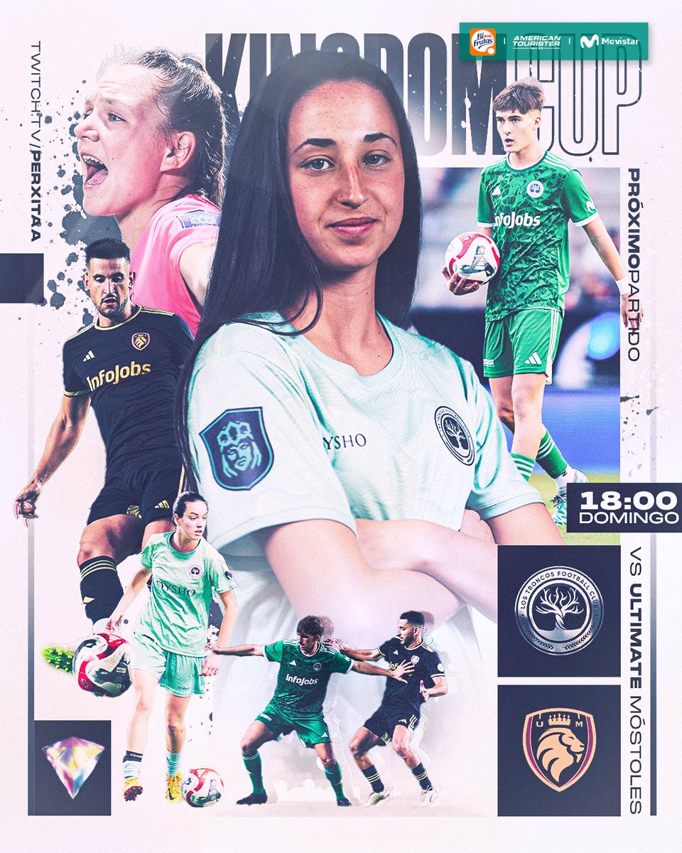 ¡Que arranque la Kingdom!
Nos vemos este domingo las 18:00h para el partidazo vs <a href="/UltMostoles/">Ultimate Móstoles</a> 🪵🦁
#KingdomCup #LosTroncosFC