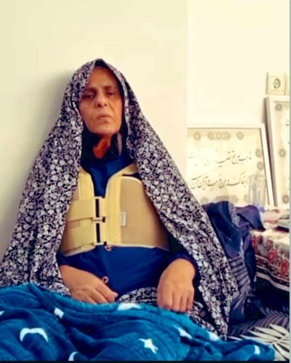 Urgent - #FatemehSepehri, éminente opposante au régime islamique et prisonnière politique, a été transférée à l'hôpital en unité de soins intensifs. Alors que son état de santé est incompatible avec la détention, le régime s'oppose à sa libération. Sa vie est en danger.