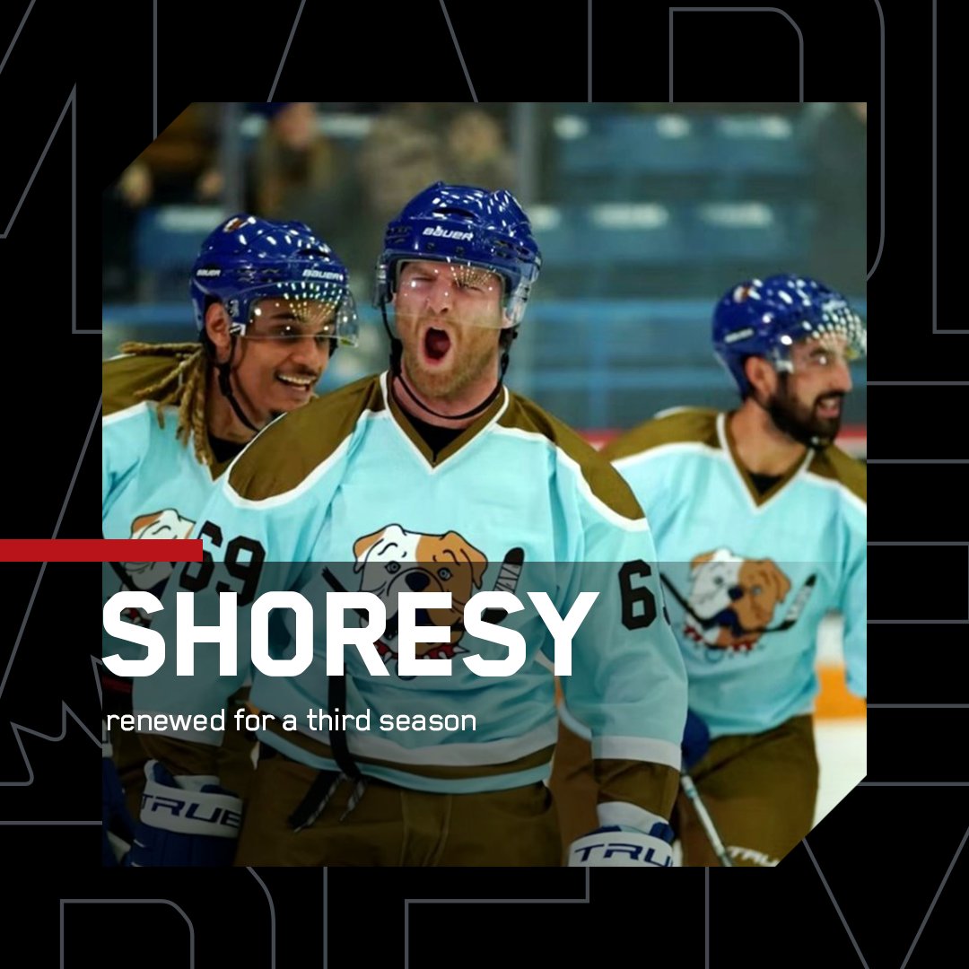 This team will never lose again... or at least it's fans! 🏒

#Shoresy is returning for a third season on <a href="/CraveCanada/">Crave</a> with production beginning in the fall.