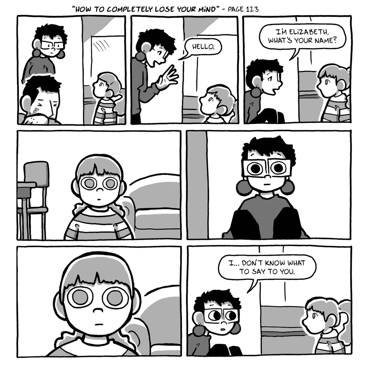 I’m in Bozeman today! Brave the snow and come hang out in the cozy @countrybookshelf this evening at 6:00.
.
I ended up using a panel from this comic page as the icon for the spine of my book “How To Completely Lose Your Mind”.
Kids are funny.