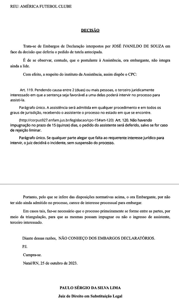 Mallyk Nagib on X: 🔴⚪🐉 ATENÇÃO! Juiz Paulo Sérgio da Silva