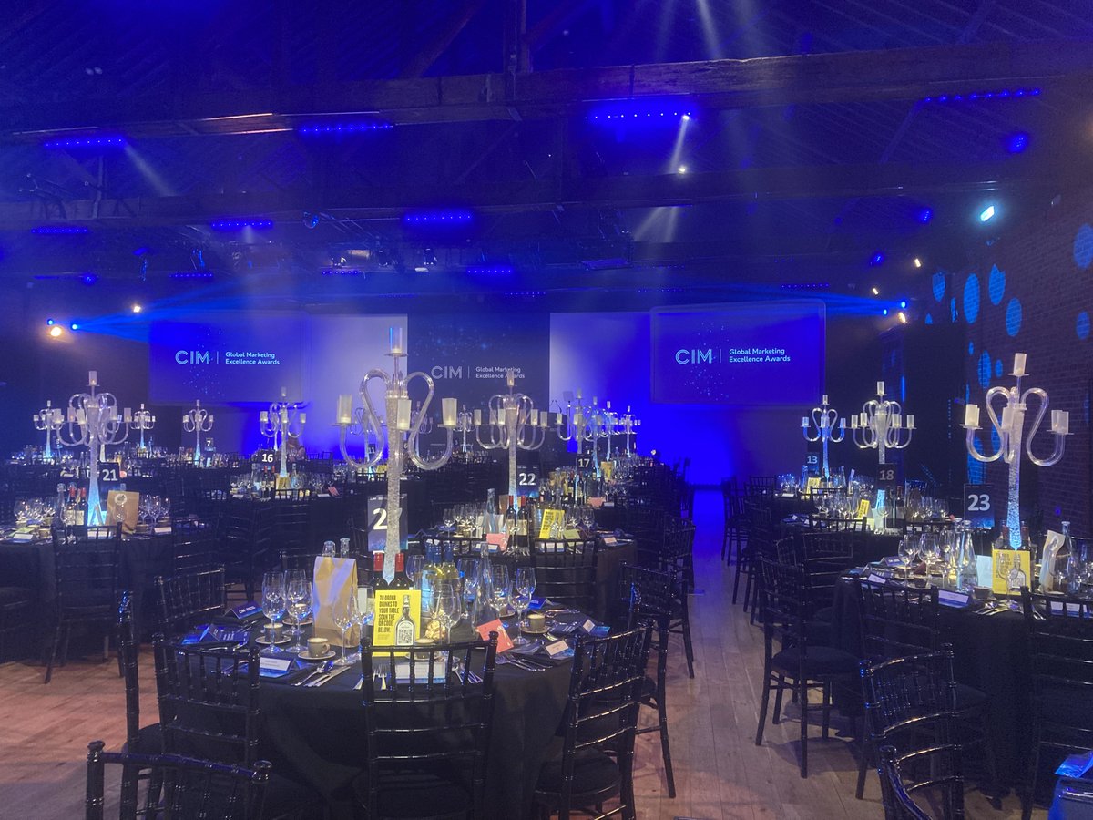 ElisaMWilkinson's tweet photo. Celebrating CIM’s Global Marketing Excellence Awards 2023. #CIMawards #marketing
Here we go…….. https://t.co/FICRnZidex