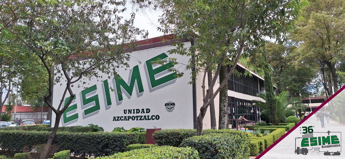 Felicitamos a nuestra querida #ESIME Azcapotzalco que hoy cumple 36 años de vida, en los que ha logrado posicionarse como una unidad académica reconocida por su calidad en la enseñanza de Ingeniería Mecánica, Robótica Industrial, Sistemas Automotrices, Manufactura y Termofluidos.