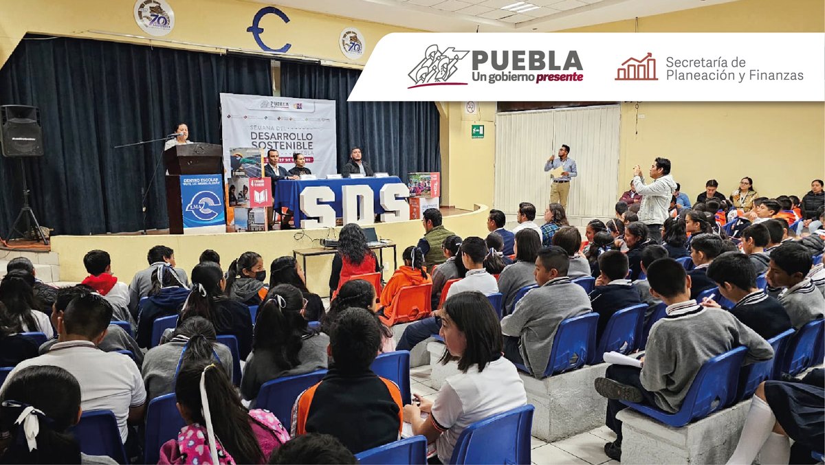 SPFAGobPue's tweet photo. En colaboración con @EnergiaPuebla se realizaron diversas actividades para promover el uso de las energías renovables, dirigidas a alumnas y alumnos del #CELMA.
#SemanaDelDesarrolloSostenible #ODS7 https://t.co/9qO51TQts8
