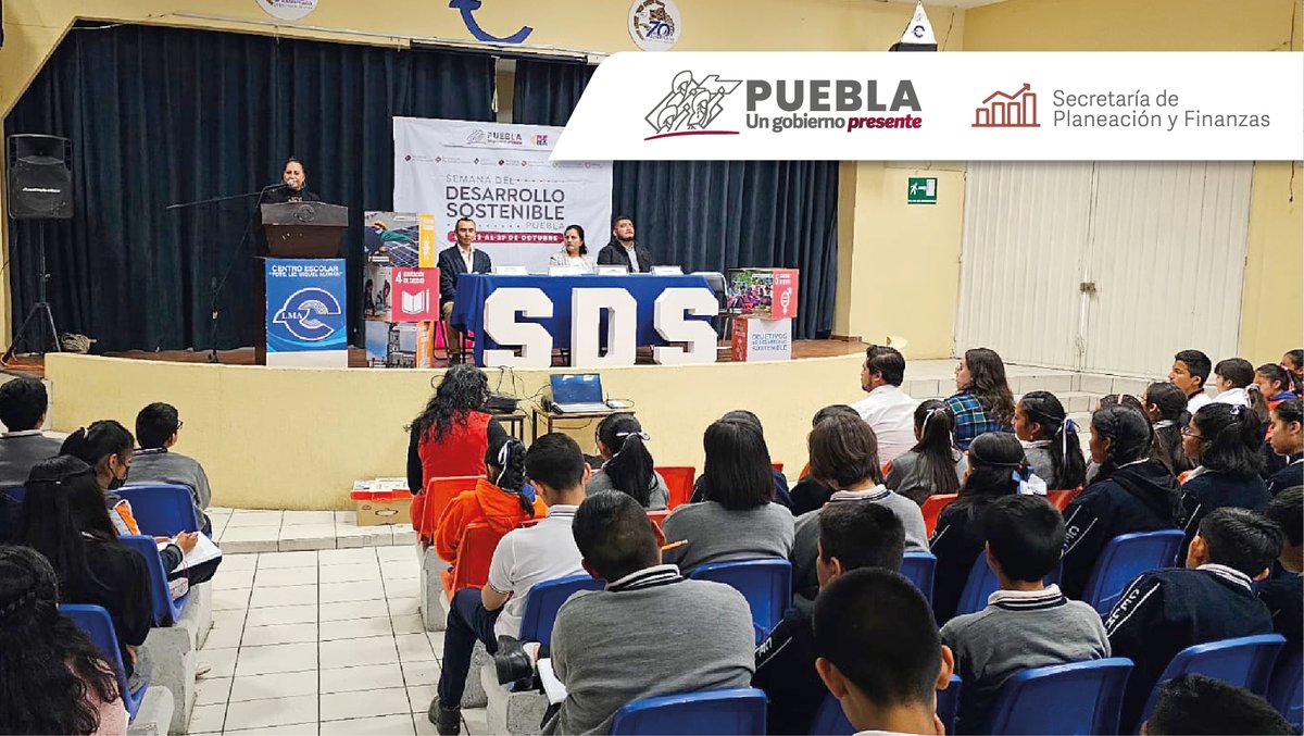 SPFAGobPue's tweet photo. En colaboración con @EnergiaPuebla se realizaron diversas actividades para promover el uso de las energías renovables, dirigidas a alumnas y alumnos del #CELMA.
#SemanaDelDesarrolloSostenible #ODS7 https://t.co/9qO51TQts8