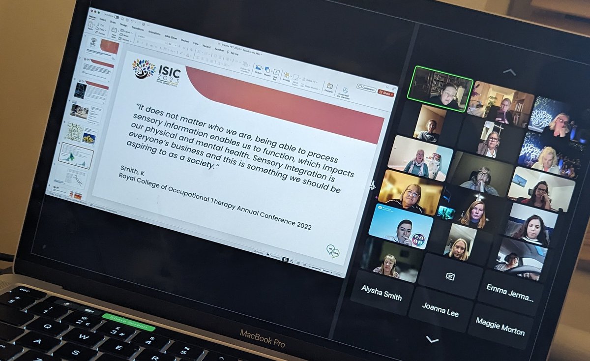 katie_crowfoot's tweet image. Wonderful coffee and chat tonight @asi_wise hearing reflections about #ISICBRAZIL2023 and thinking to the future... grounded in the history of #SensoryIntegration in the UK 🎉 love this quote from @kathsmithot