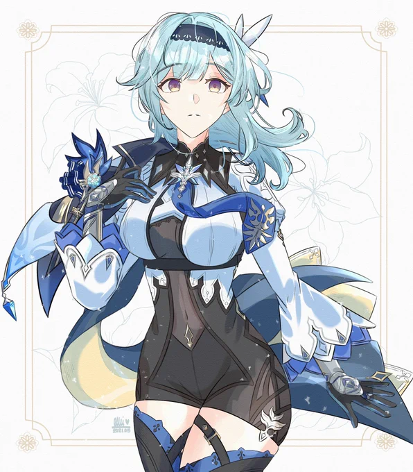 birthday girl   #エウルア生誕祭2023 #Eula #GenshinImpact  #原神