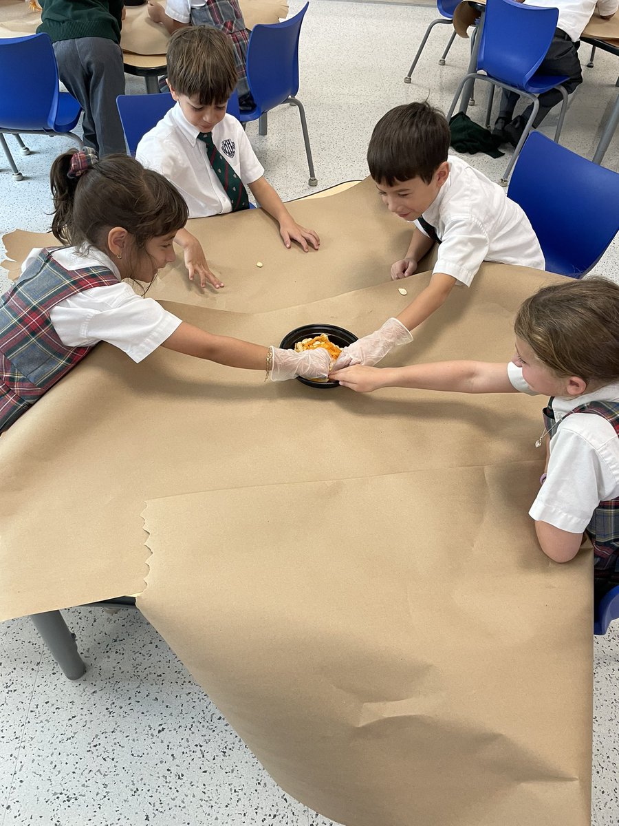 MissAPassi's tweet photo. We estimated, we sorted, and we counted! Great job grades 1 and 2! Day number 3 of your pumpkin inquiry is over- now for the fun part tomorrow! 🎃 @MHLondonOntario https://t.co/TjUS1xWghJ