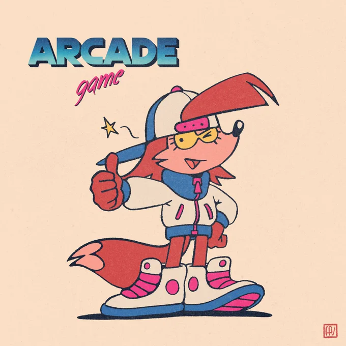 25. Arcade Game #foxtober2023