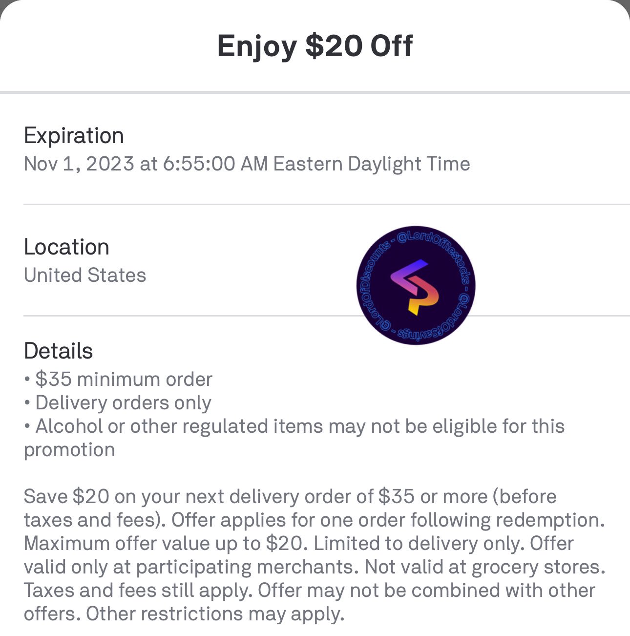 Postmates coupon new user sale