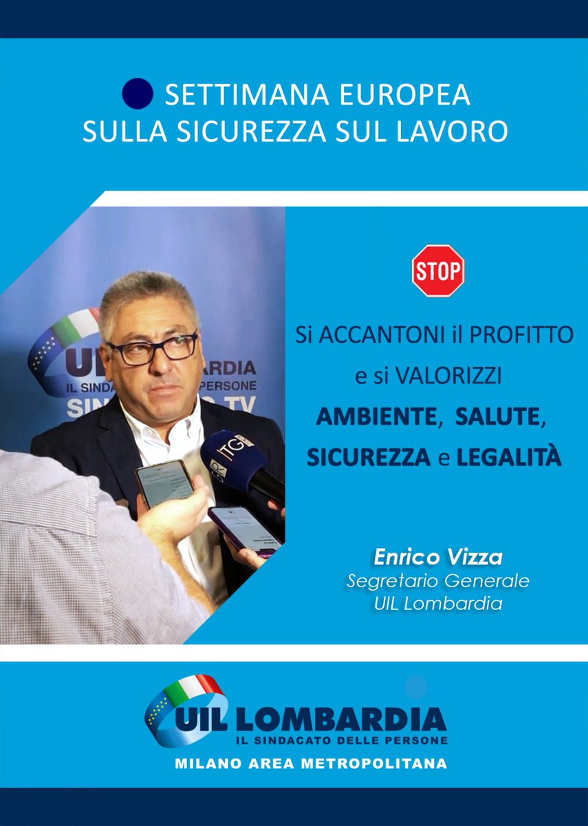 🔵Salute, Sicurezza e Legalità sul Lavoro vanno affrontati nei comportamenti di chi fa impresa ogni giorno

<a href="/Vizza1972/">Enrico Vizza</a> <a href="/edacquino/">Eloisa Dacquino</a> <a href="/VincenzoCesare2/">Vincenzo Cesare</a> <a href="/montedurototi/">salvatore monteduro</a> <a href="/enriazz/">Enrico Azzaro</a>