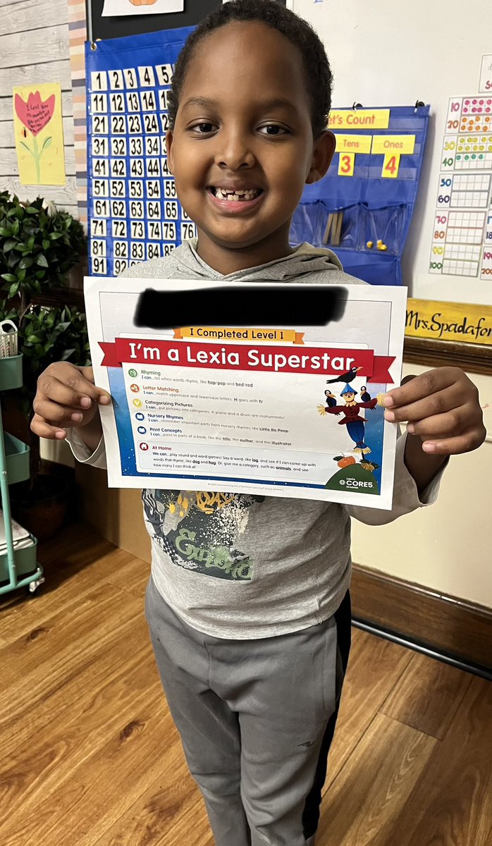 Look who levelled up! Congratulations Lexia Superstar! ⭐️ <a href="/gecdsbmariners/">Marlborough P.S.</a>