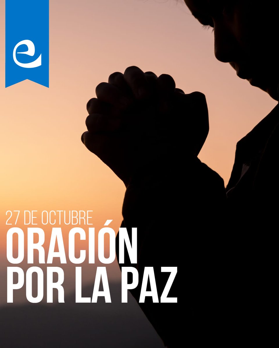 ECERCEDILL's tweet photo. El Papa Francisco convoca una Jornada de Oración y Ayuno el viernes 27 por la Paz en Tierra Santa y en todos los lugares del mundo en guerra. Invita a todas las religiones a orar juntos por la Paz .Desde el colegio nos unimos a la Oración. #321Despierta #escolapias  #Cercedilla https://t.co/DIIuv4JaDK