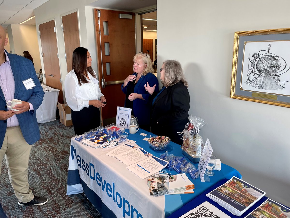 MassDev's tweet photo. MassDev was proud to sponsor & participate in @HUDNewEngland’s #DevelopersofColor Summit at @BostonFed today! By bringing us all together for a day of networking & information sharing, Regional Administrator @Juana_B_Matias reminds us that all true leadership is intentional. https://t.co/DCrQ2RlHAL