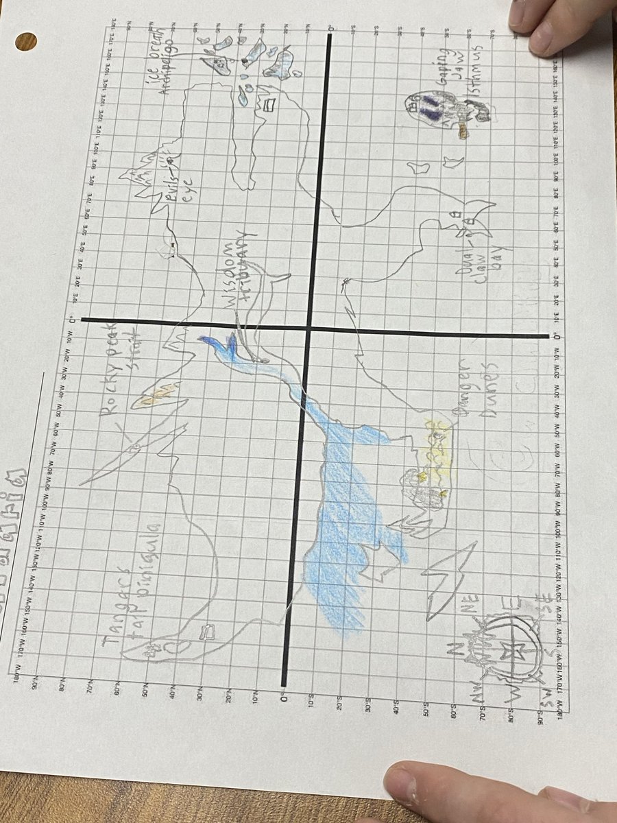 MrsReneFerguson's tweet photo. MMJH 6th graders creating their own country using landforms, map skills, and coordinates from our Physical Geography unit! #watchmmjhlead https://t.co/cI8fEGp4Yv