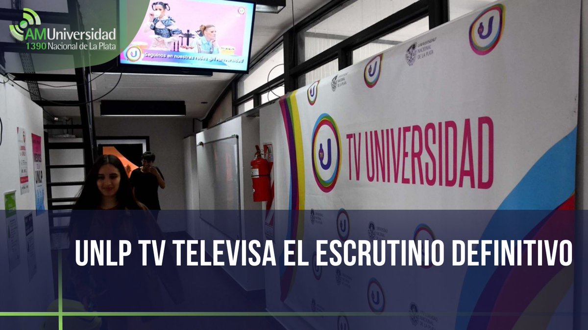 📽️🎙️ <a href="/UNLPTV/">UNLP.TV</a> transmitirá en vivo a través de su canal de Youtube el desarrollo del escrutinio definitivo de votos emitidos durante las elecciones generales correspondientes a la Provincia de Buenos Aires.
Podés verlo acá 👉acortar.link/nzynad