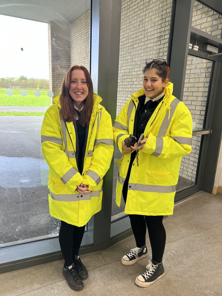 National 5 Music Technology pupils E and S staying safe and seen as they went out and about to record SFX for their Audiobook projects! 🦺🎙️🎤🎧▶️⏺️

<a href="/GarnockCampus/">Garnock Community Campus</a>