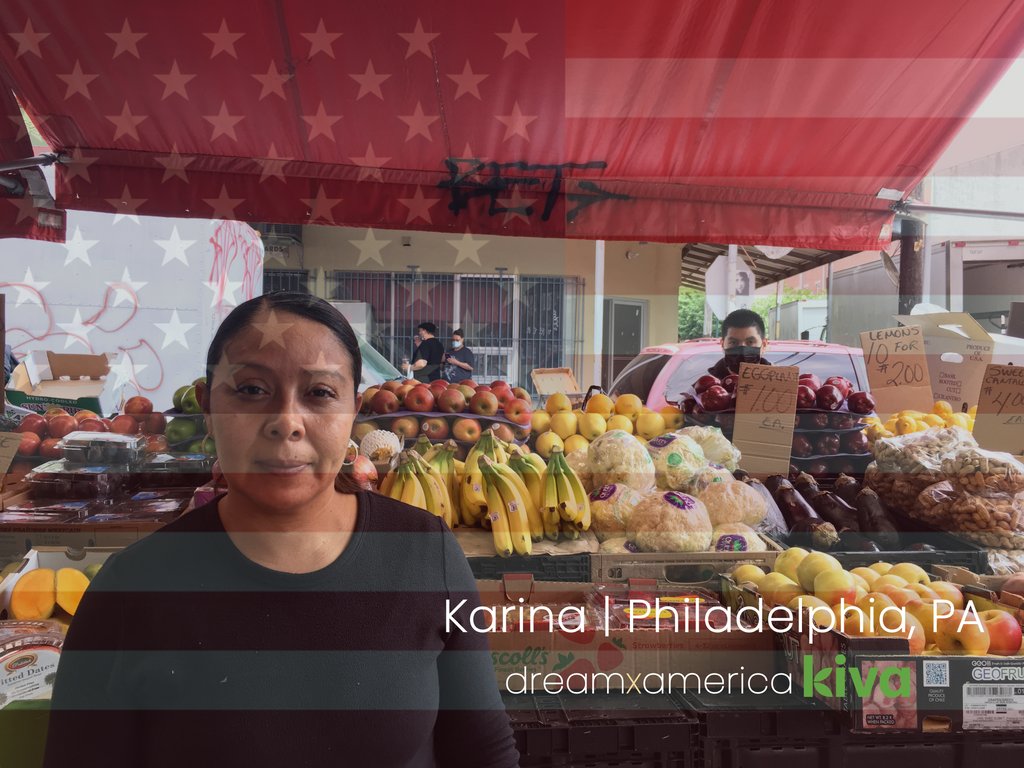 DreamxAmerica's tweet photo. Karina, a legend of the Italian Market in Philly!! https://t.co/FvwMM03XQy