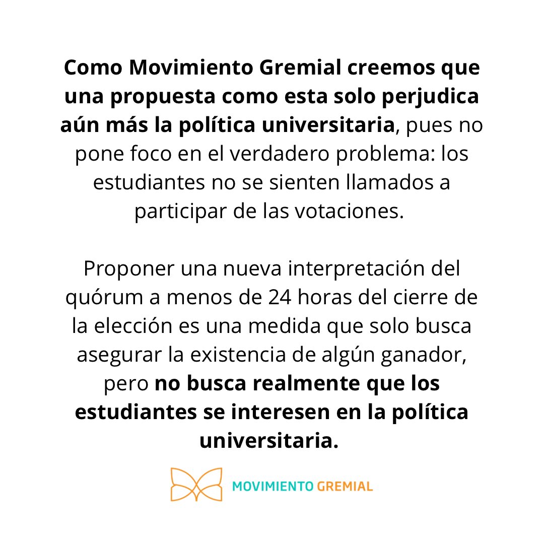 Mov. Gremial UC tweet media