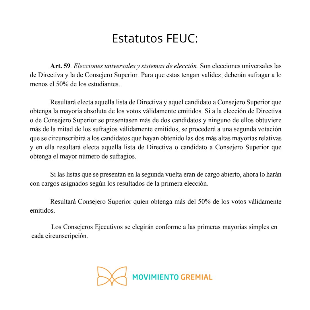 Mov. Gremial UC tweet media