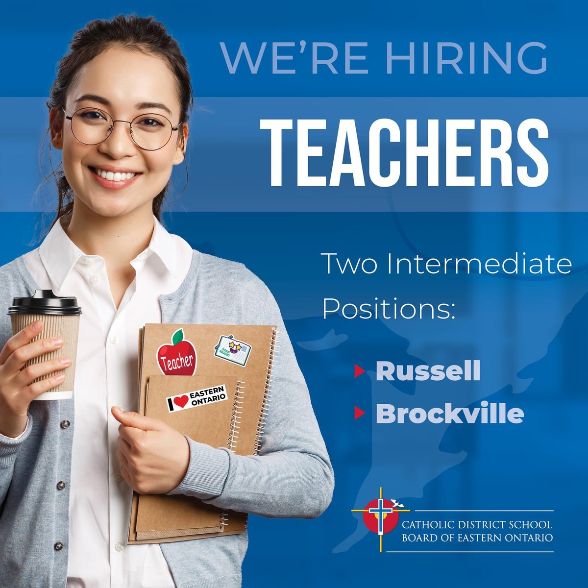 The CDSBEO is currently looking to fill two Intermediate teaching positions located in Brockville and Russell! For full details, please visit: St. Thomas Aquinas CHS, Russell: network.applytoeducation.com/Employer/AttJo… St. Mary CHS, Brockville: network.applytoeducation.com/Employer/AttJo…