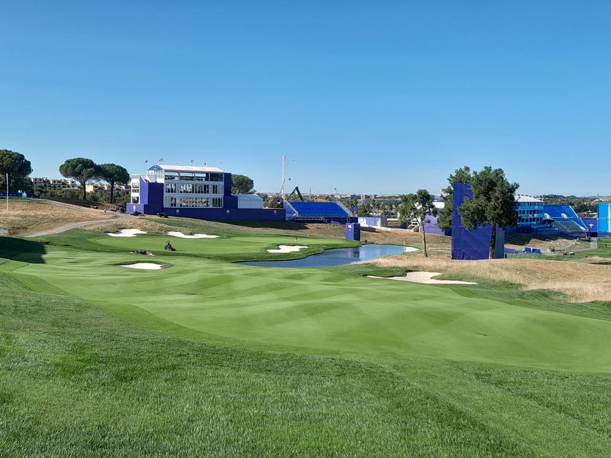 Ohio State Horticulture and Crop Science (@osu_hortcropsci) on Twitter photo Siobhan Cusack, recently had the opportunity of a lifetime to volunteer as a greenskeeper at the Ryder Cup at <a href="/marcosimonegolf/">Marco Simone Golf & Country Club</a> in Rome, Italy!
She did a phenomenal job representing not only herself as a turfgrass professional; but also <a href="/OhioState/">Ohio State</a> as an <a href="/OSUturf/">Ohio State Turfgrass</a> grad student. Siobhan Cusack, recently had the opportunity of a lifetime to volunteer as a greenskeeper at the Ryder Cup at <a href="/marcosimonegolf/">Marco Simone Golf & Country Club</a> in Rome, Italy!
She did a phenomenal job representing not only herself as a turfgrass professional; but also <a href="/OhioState/">Ohio State</a> as an <a href="/OSUturf/">Ohio State Turfgrass</a> grad student.