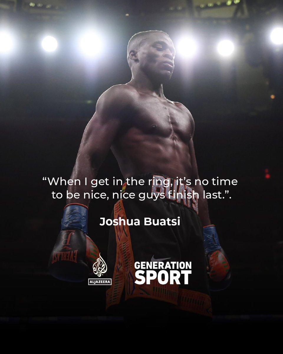 In this episode of #GenerationSport, boxer @boxingbuatsi reflects on the duality of his persona inside and outside the ring. Watch on @AJEnglish youtube.com/watch?v=B41wYG…