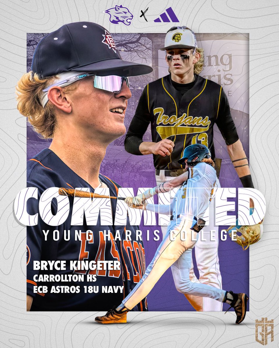 I’m proud to announce my commitment to Young Harris College! Go Mountain Lions! 🟣⚪️
@ECBAstrosFrye <a href="/Official_ECB/">East Cobb Baseball</a> <a href="/1trojanbaseball/">Carrollton Trojan Baseball</a> <a href="/TrentBianco1/">Trent Bianco</a> <a href="/YHCBaseball/">YHC Baseball</a> <a href="/kris_taveras52/">Kris Taveras</a> <a href="/CoachWaggs/">Stephen Waggener</a> <a href="/goldrushedits/">Gold Rush Designs</a>