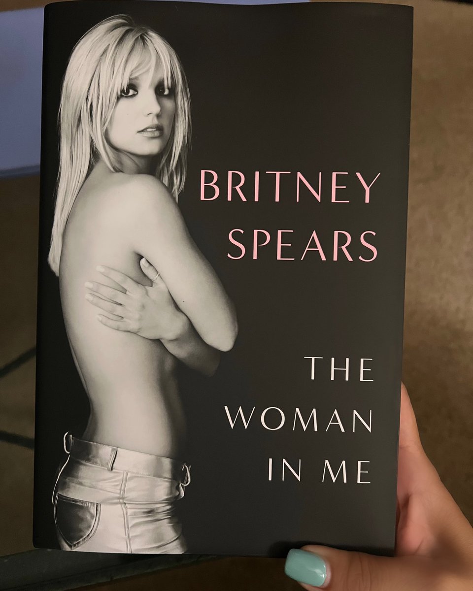 Look what just arrived!! Part of me feels like I shouldn’t even bother since most of the “shockers” have already been leaked. I’ll give you an update in 275 pages! #BritneySpears #TheWomanInMe #RebeccasBookClub