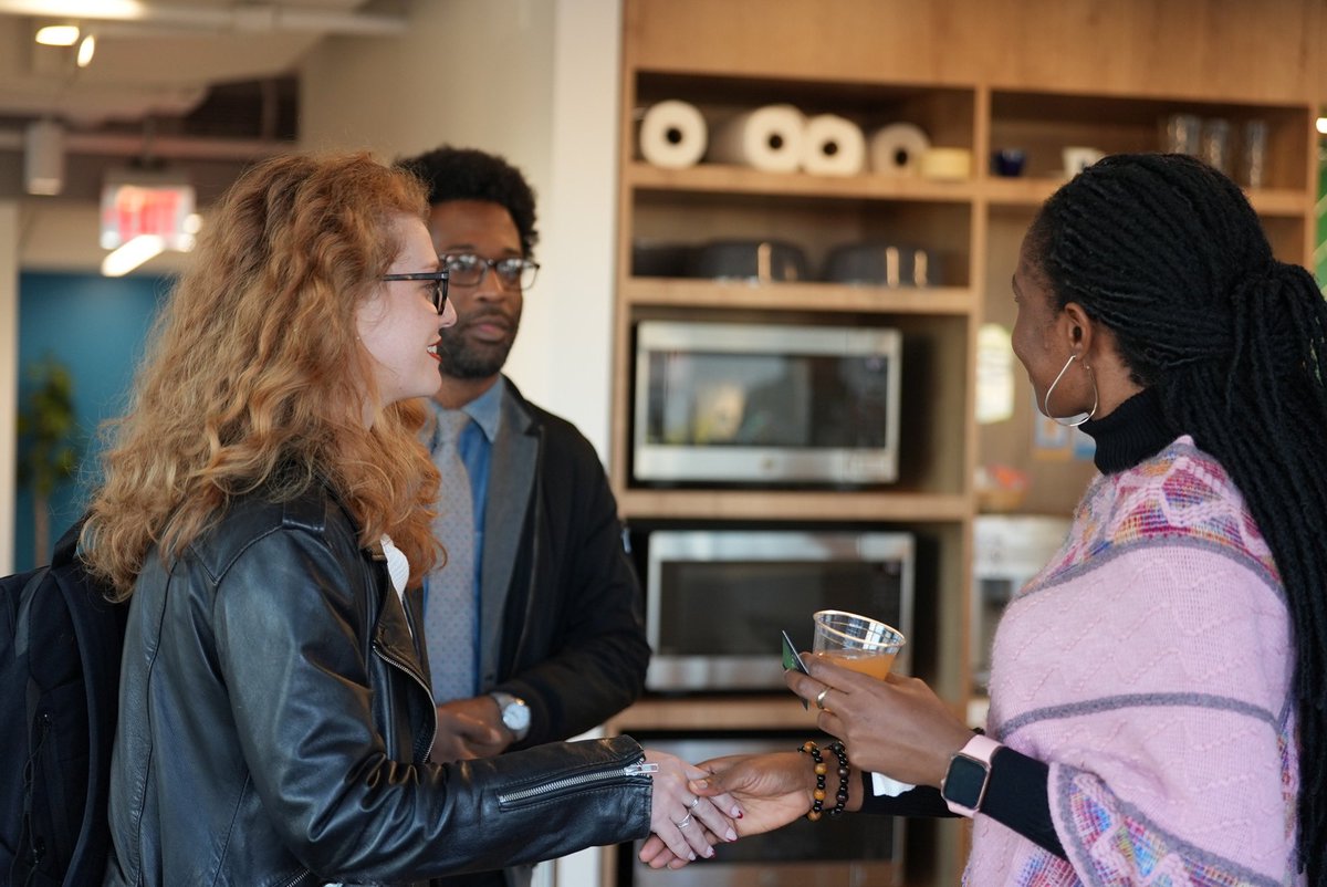 gcc_connectors's tweet image. Here are some photos of yesterday evening&apos;s networking event at @OpenGovHub in DC. Thanks again, Tony Kopetchny, for leading a great conversation about AI. Lots to learn for sure!
#AI #networking #communications #AIforgood #DC @parsonstko47378