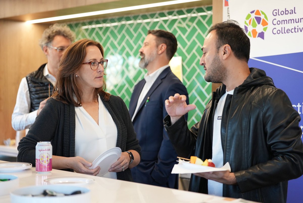 gcc_connectors's tweet image. Here are some photos of yesterday evening&apos;s networking event at @OpenGovHub in DC. Thanks again, Tony Kopetchny, for leading a great conversation about AI. Lots to learn for sure!
#AI #networking #communications #AIforgood #DC @parsonstko47378