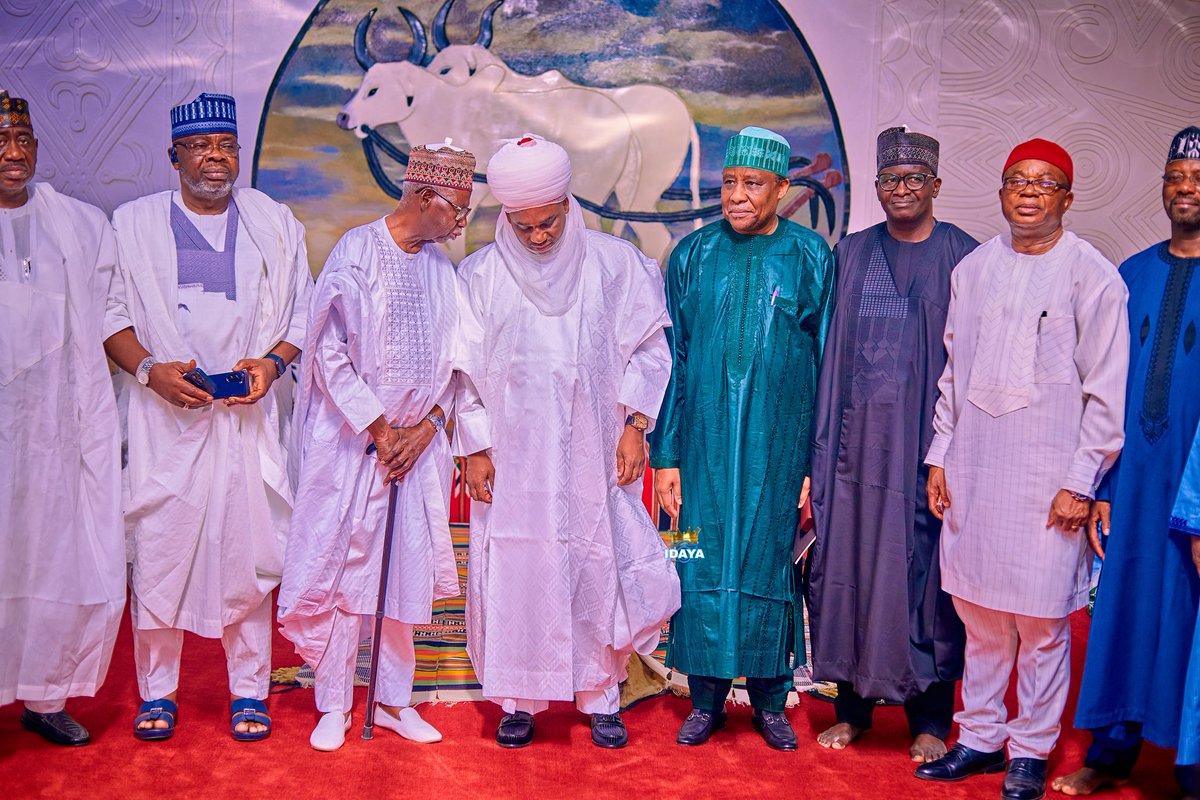 Emir_of_Gombe's tweet image. Excited to have Major General Paul Tarfa visit us today! #NEDC #GombeEmirate