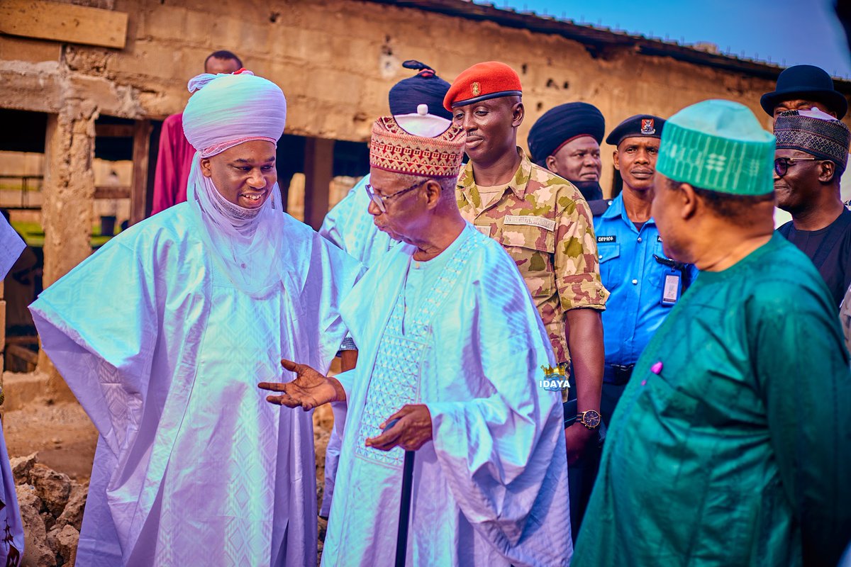 Emir_of_Gombe's tweet image. Excited to have Major General Paul Tarfa visit us today! #NEDC #GombeEmirate