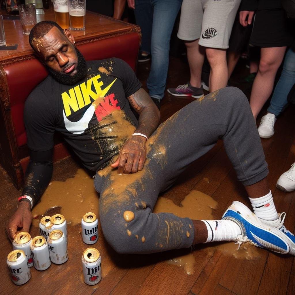 Lebron had quite the night after the game