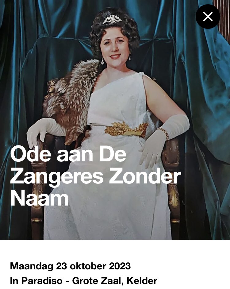 ITweetCoach's tweet photo. Prachtige Ode aan de Zangeres Zonder Naam in @ParadisoAdam met oa @tendamme @AstridNijgh @JohndeBever @JacquesHerb @zwanenkoor @divamayday #smartlap #levenslied DANK zie korte impressie https://t.co/kk9zhDdLwB https://t.co/qXae1HFsbe
