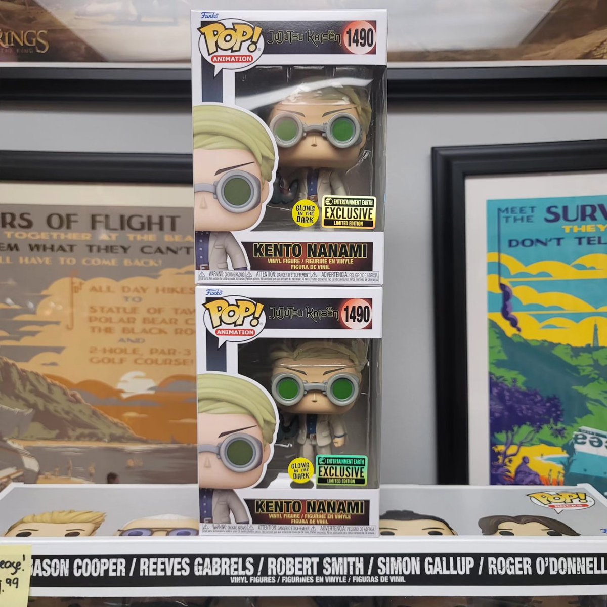 AlternateToys's tweet image. New Exclusive!

#newexclusive #newreleasealert #funko #funkopop #funkopops #pops #originalfunko #exclusivepops #popshop #pophunting #shopsmall #anime #jujutsukaisen #kentonanami #glowinthedark