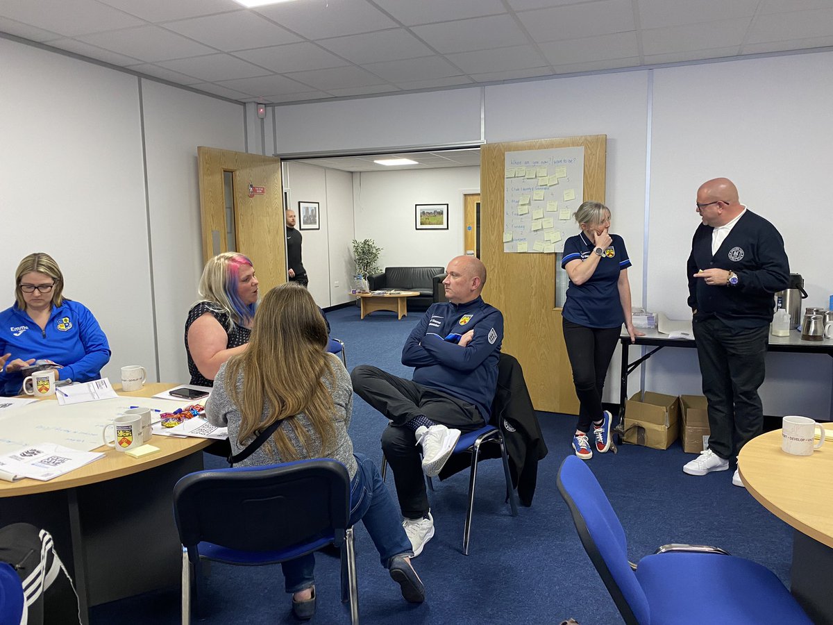 A brilliant night last night hosting @StaffordshireFA first #EqualGame workshop. Great engagement from everyone involved and loved the ideas shared to grow the game in our county #LetGirlsPlay