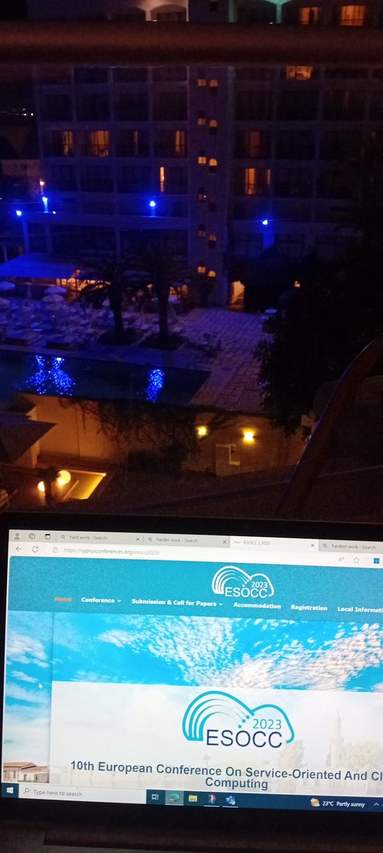 Last night at ESOCC conference in Cyprus.
Presented a collaborative work between <a href="/DDC_SDU/">Digital Democracy Centre</a> and <a href="/MediaCityOdense/">Media City Odense</a> as the first presenter, so I got to enjoy the conference worry free, and now I get to enjoy Cyprus worry free.
At least until my flight tomorrow afternoon.