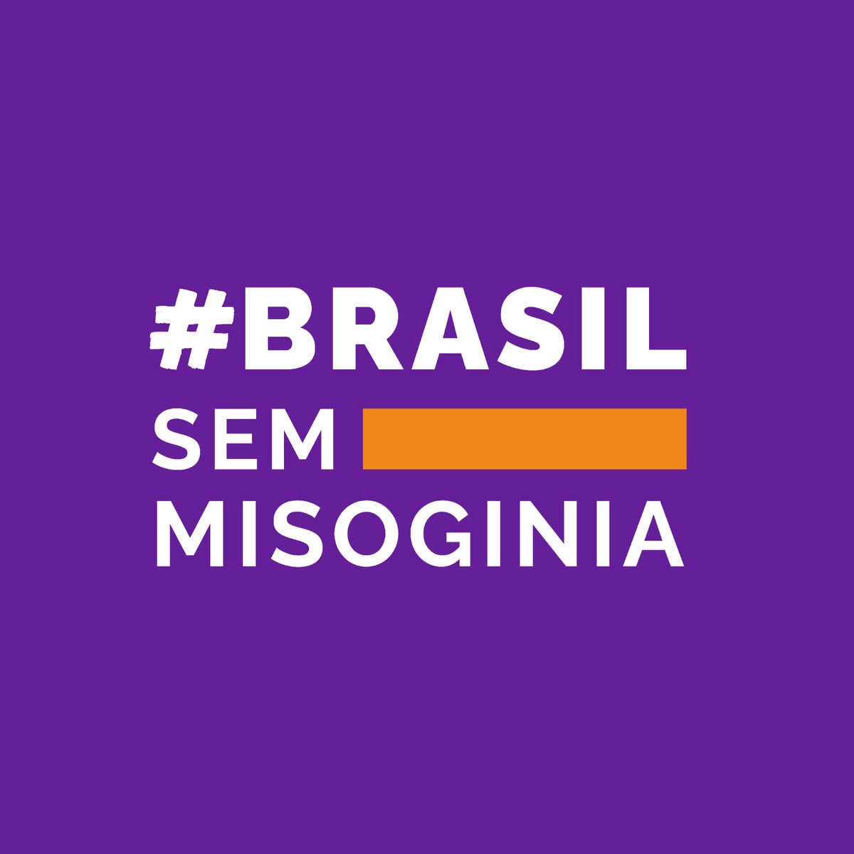 Pir um #BrasilsemMisoginia , por mim, por você,  por nós,  por todas!!