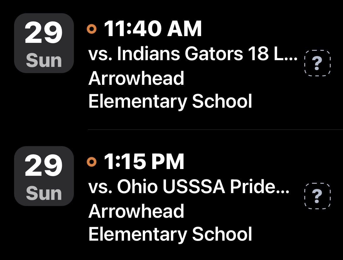 This weekend’s schedule at Stingrays Fall Showcase! 
<a href="/CoachBdunk/">Brittany Duncan-Houghland</a> 
<a href="/Hall_J_4/">Jenna Hall</a> 
@KellaGoins 
<a href="/Kyle_coachK/">Kyle Gross</a>