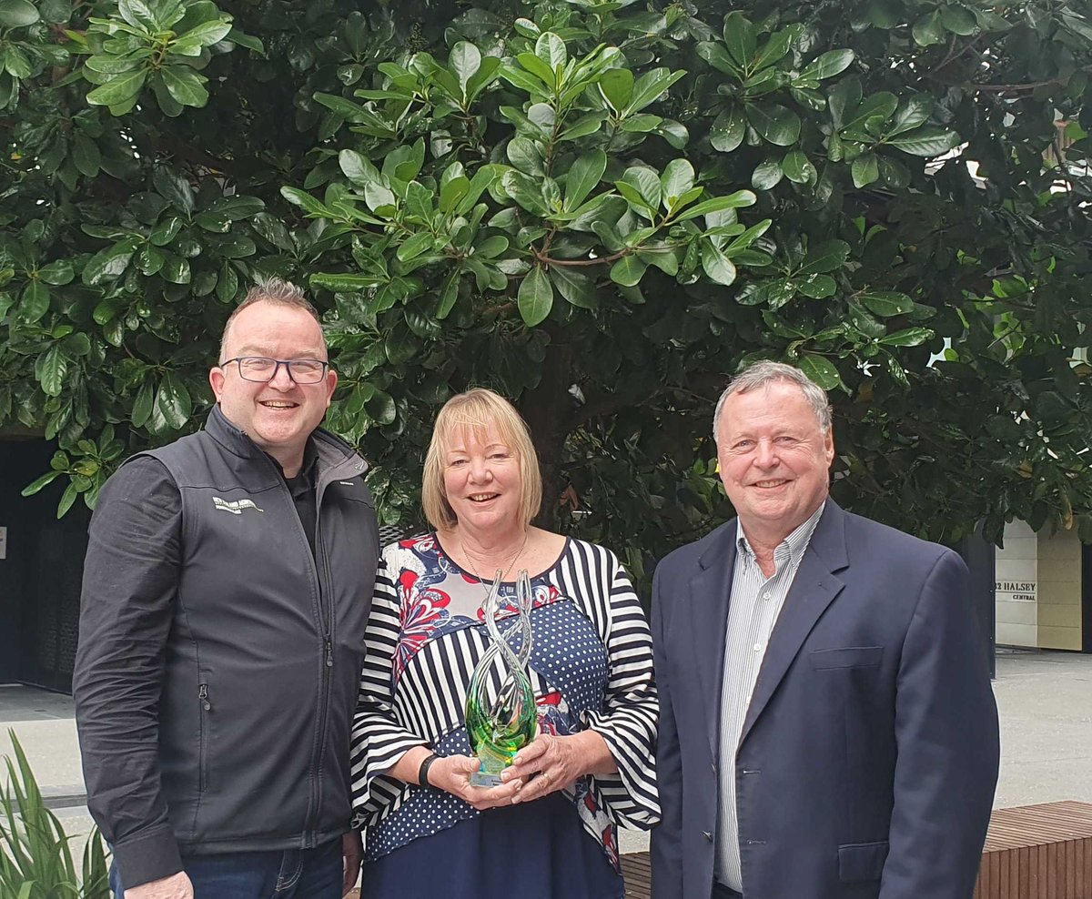 After a busy few months for all of us, we were able to hand over the Lifetime Achievement Award in person to Peter Wren-Hilton. Of course, Peter is one half of a dynamic duo, so it was also great to catch up with Jacqui Wren-Hilton and celebrate both of their achievements.