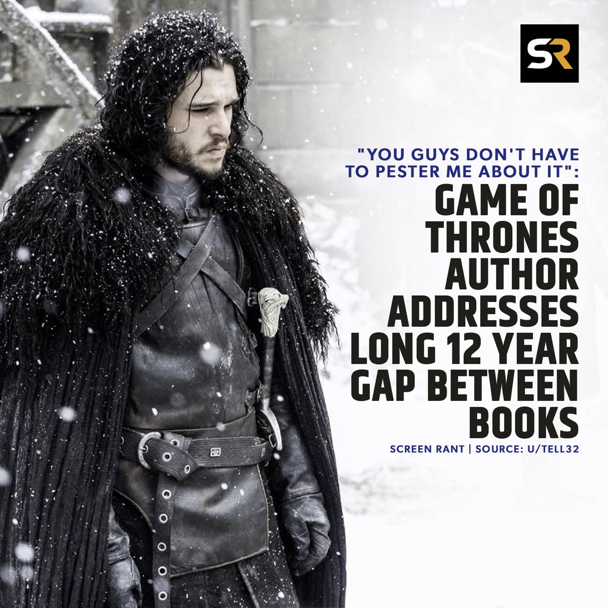 Don't Have To Pester Me: Game Of Thrones Author Addresses Long 12 Year Gap  Between Books