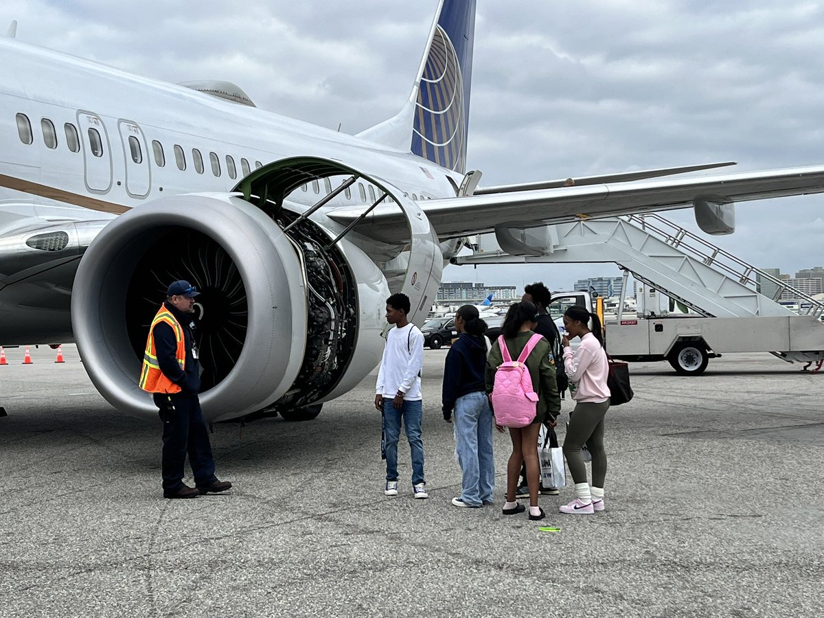 Lax Career Day with 23 local schools & 1,100 students. It was a great day talking to the students about working at United.